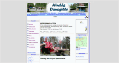 Desktop Screenshot of hindasdansgille.se