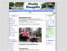 Tablet Screenshot of hindasdansgille.se